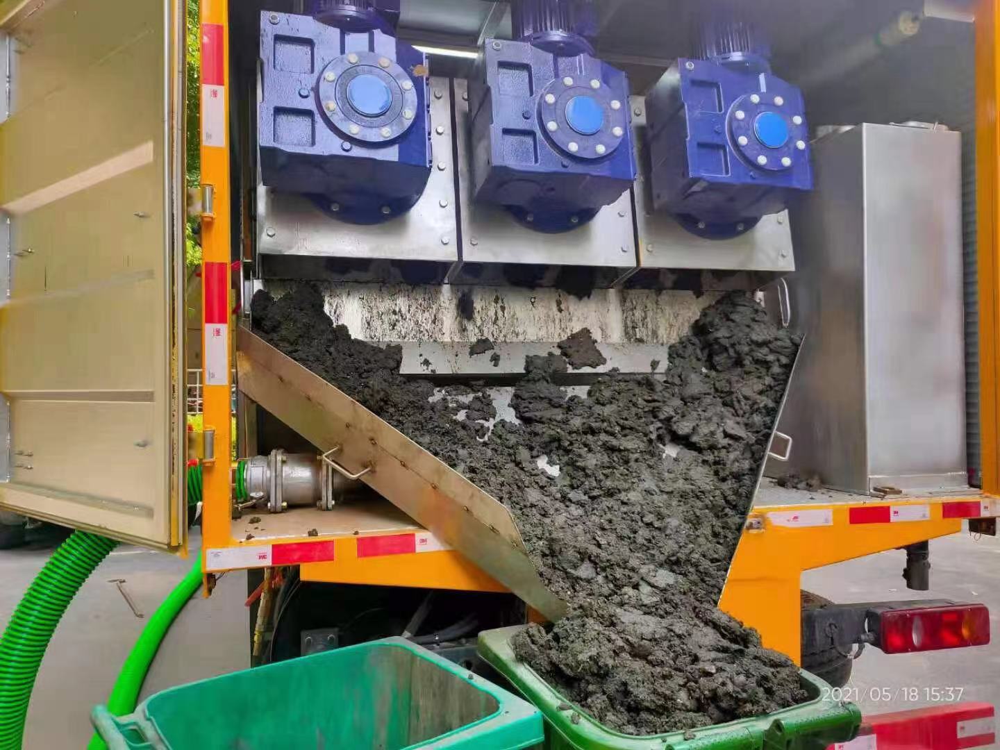 抚顺化粪池清掏城市维护站-泥浆净化干湿分离处理